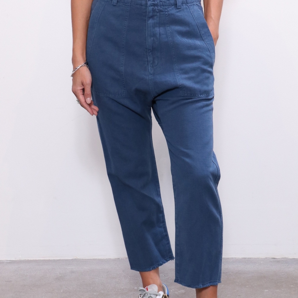 Nili Lotan Luna Pant Vintage Blue 6